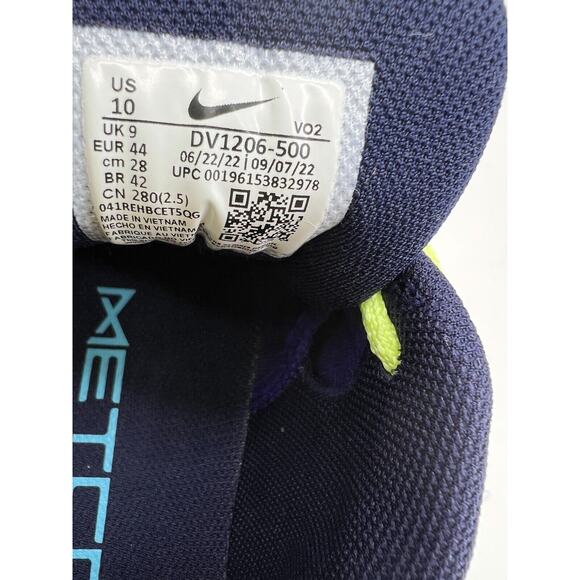 Nike Metcon 8 AMP Deep Purple Volt DV1206-500 Men's Shoes Size 10 - Picture 3 of 12